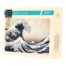 Puzzle Michèle Wilson 250 La vague Hokusai  Ikaipaka jeux &