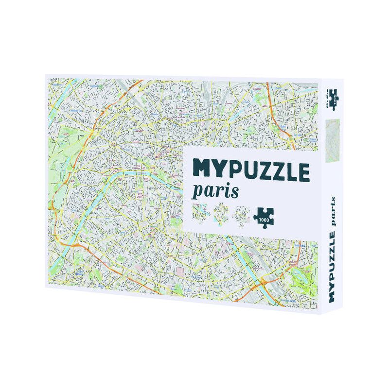 Puzzle - 1000 - Plan de Paris - IkaIpaka Royan