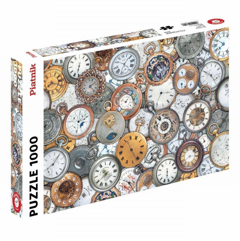 Puzzle 1000 Montres de poches Piatnik Ikaipaka jeux & jouets