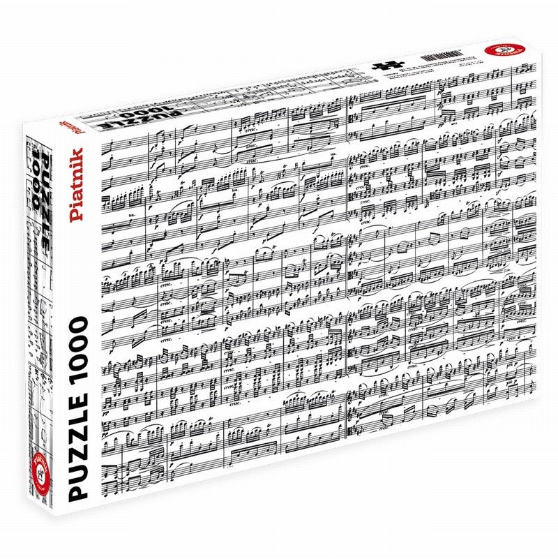 Puzzle 1000 Notes de musique Piatnik Ikaipaka jeux & jouets