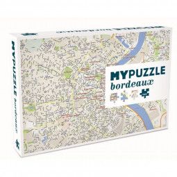 Puzzle - 1000 - Plan de Bordeaux - IkaIpaka Royan