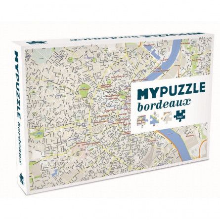 Puzzle - 1000 - Plan de Bordeaux - IkaIpaka Royan