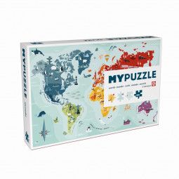 Puzzle - 260 - Monde - IkaIpaka Royan