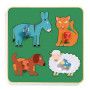 Puzzle gros bouton family farm - IkaIpaka Royan