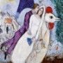Cuzzle - Les mariés (détail) - Chagall - IkaIpaka Royan