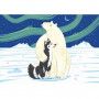 Puzzle Michèle Wilson Enfant 24p - L'Ours et le Husky Puzzle