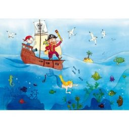 Puzzle Michèle Wilson Enfant 24p - Les Pirates Puzzle Michèle