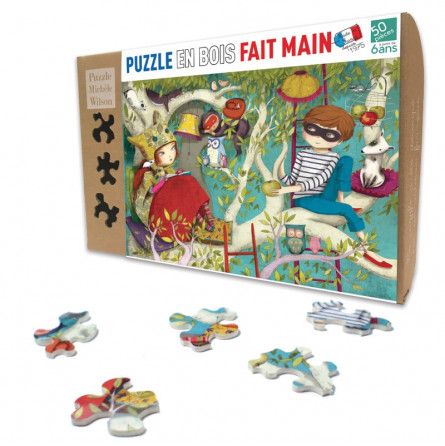 Puzzle Michèle Wilson Enfant 50p - La Lecture Puzzle Michèle
