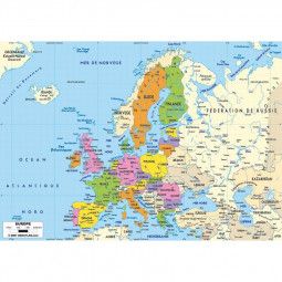 Puzzle Michèle Wilson Enfant 50p - Carte d'Europe Puzzle