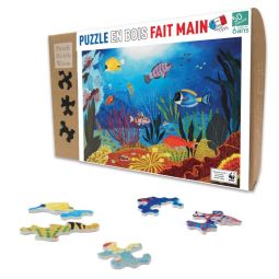 Puzzle Michèle Wilson Enfant 50p - Poissons Tropicaux Puzzle