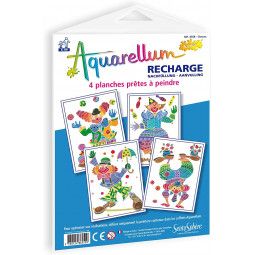 Recharge Aquarellum Junior - Clowns - IkaIpaka Royan