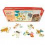 Puzzle Michèle Wilson Enfant 24p - Safari Photo - trousse