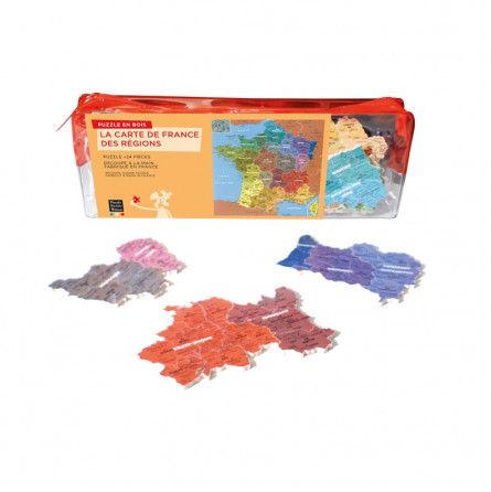 Puzzle Michèle Wilson Enfant 24p - La Carte de France des
