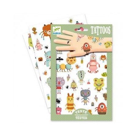 Tatouage - Tattoos - Monstres - IkaIpaka Royan
