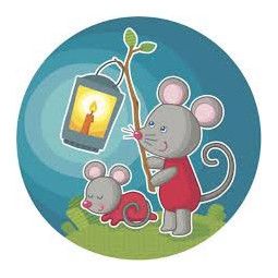 Lampe veilleuse souris veilleur de nuit - IkaIpaka Royan