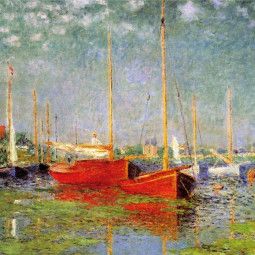 Cuzzle - Bateaux Rouges - Monet - IkaIpaka Royan
