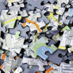 Puzzle - 1000 - Plan de New York - IkaIpaka Royan