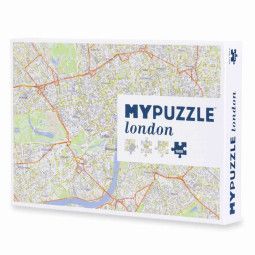 Puzzle - 1000 - Plan de Londres - IkaIpaka Royan