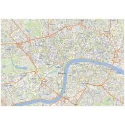 Puzzle - 1000 - Plan de Londres - IkaIpaka Royan