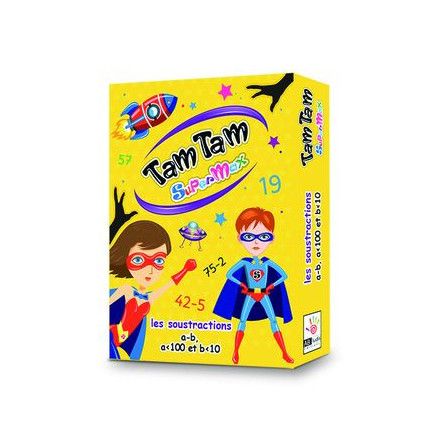 TAM TAM - SuperMAX - Soustractions a-b - IkaIpaka Royan
