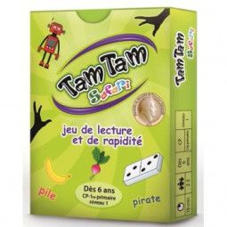 Tam Tam - Safari - Jeu de lecture et de rapidité - CP niveau 1 - IkaIpaka Royan