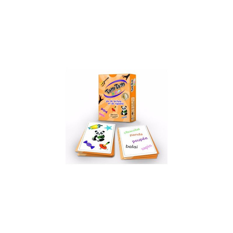 Tam Tam - Safari - Jeu de lecture et de rapidité - CP niveau 2 - IkaIpaka Royan