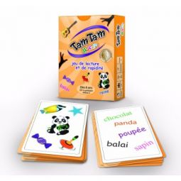 Tam Tam - Safari - Jeu de lecture et de rapidité - CP niveau 2 - IkaIpaka Royan