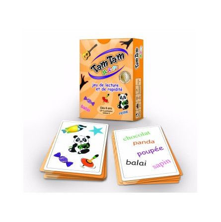 Tam Tam - Safari - Jeu de lecture et de rapidité - CP niveau 2 - IkaIpaka Royan