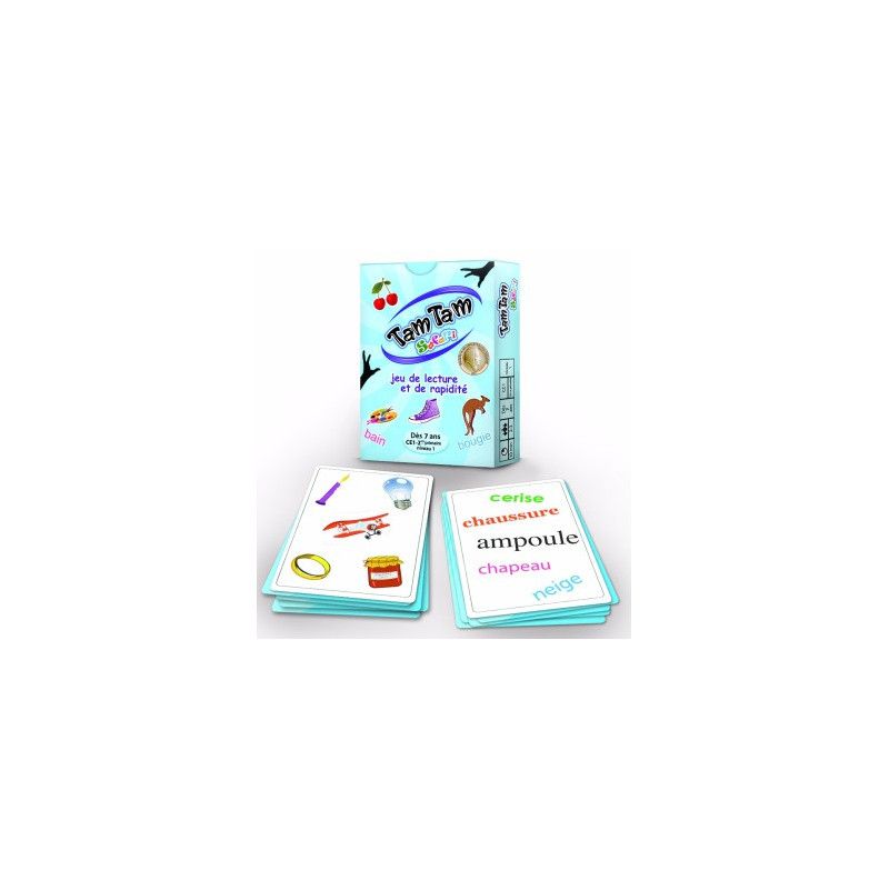 Tam Tam - Safari - Jeu de lecture et de rapidité CE1 niveau 1 - IkaIpaka Royan