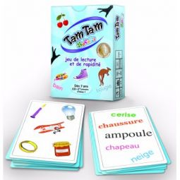 Tam Tam - Safari - Jeu de lecture et de rapidité CE1 niveau 1 - IkaIpaka Royan