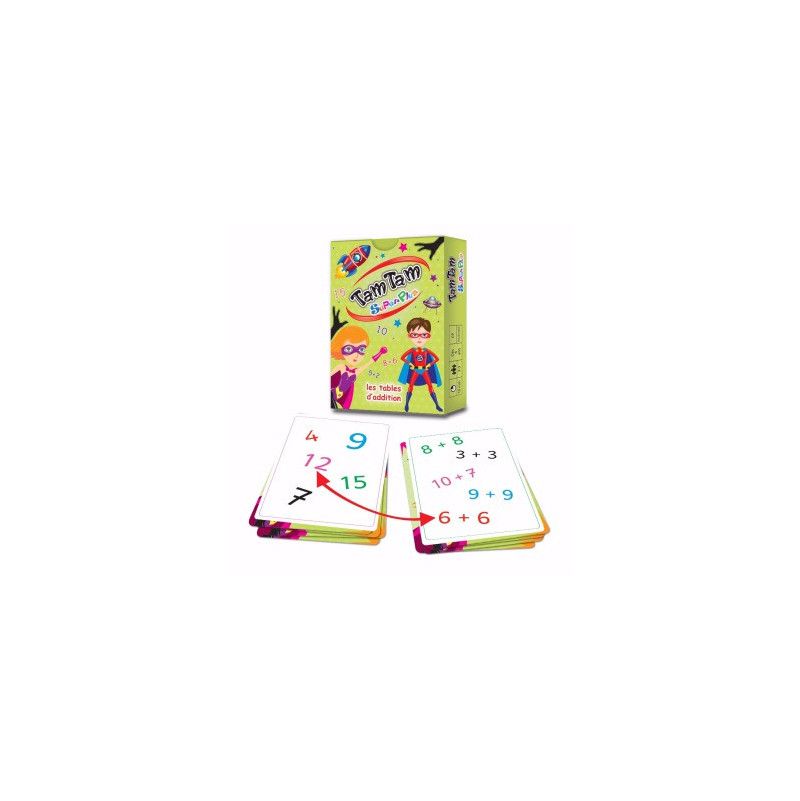 TAM TAM - Super Plus - Les tables d'addition - IkaIpaka Royan