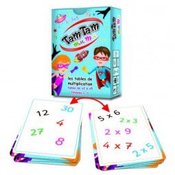 TAM TAM - Super MAX - Les tables de multiplication de X 2 à X 5 niveau 1 - IkaIpaka Royan