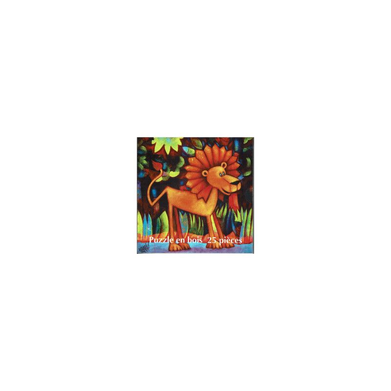 Puzzle - 25 - Lion - IkaIpaka Royan