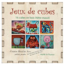 Jeux de Cubes en bois - IkaIpaka Royan