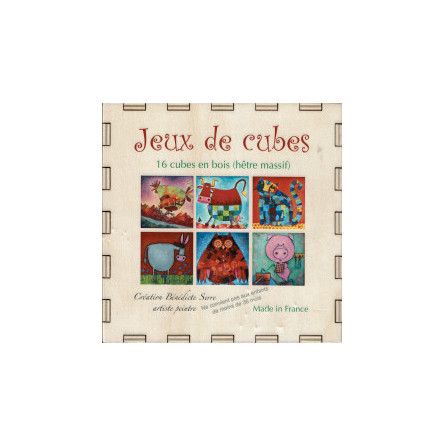 Jeux de Cubes en bois - IkaIpaka Royan