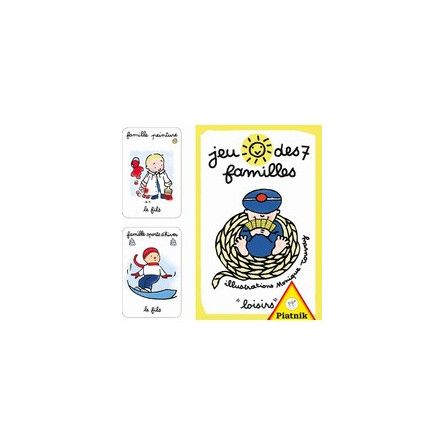 jeu de 7 familles piatnik - IkaIpaka Royan