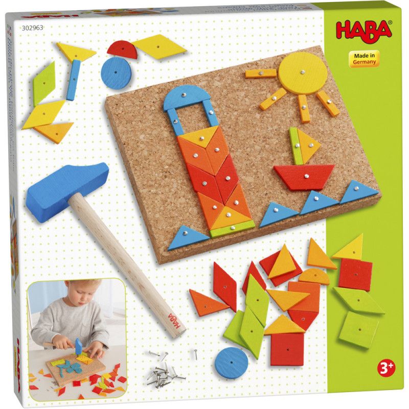 Jeu de clous Couleurs en folie Haba Ikaipaka jeux & jouets Royan