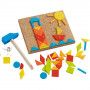 Jeu de clous Couleurs en folie Haba Ikaipaka jeux & jouets Royan