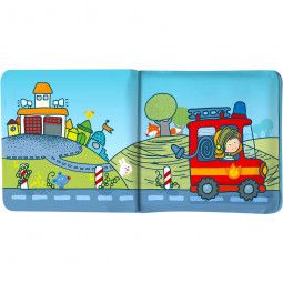 Livre de bain magique - Au Feu les Pompiers ! - IkaIpaka Royan