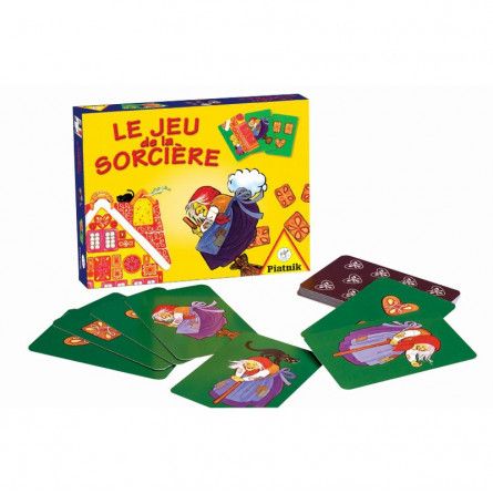 Le jeu de la sorciere Piatnik Ikaipaka jeux & jouets Royan