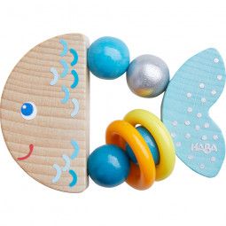 Hochet Poisson bleu azur - IkaIpaka Royan