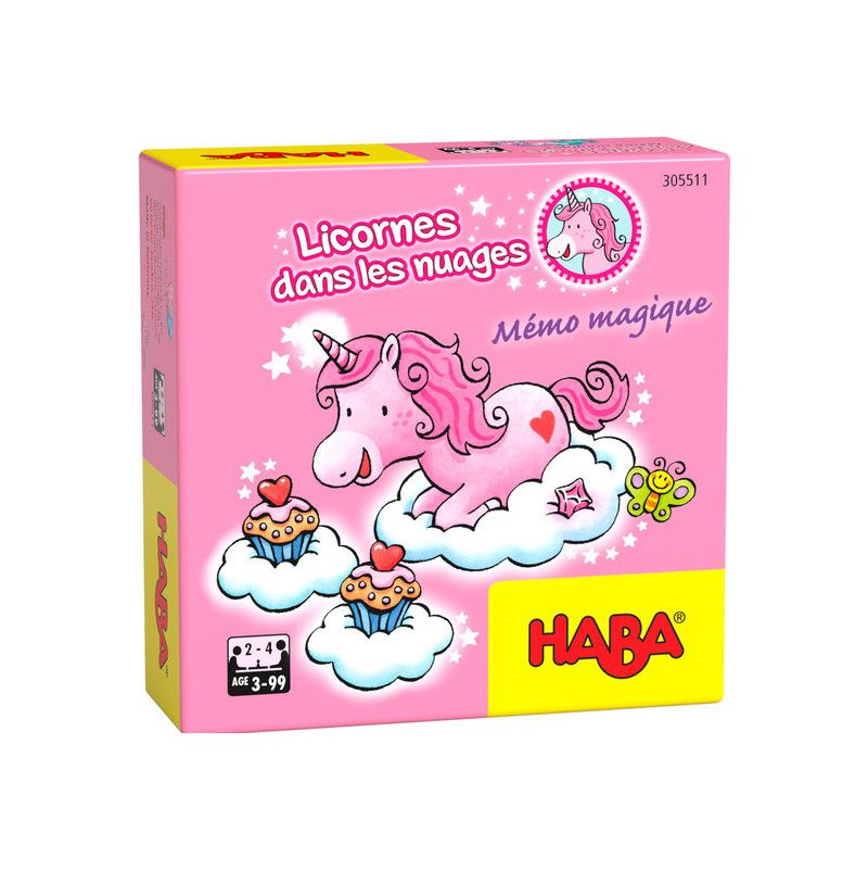 Licorne dans les nuages - Mémo Magique - IkaIpaka Royan