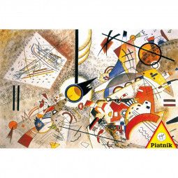 Puzzle 1000 Bustling Aquarelle Kandinsky Piatnik Ikaipaka jeux