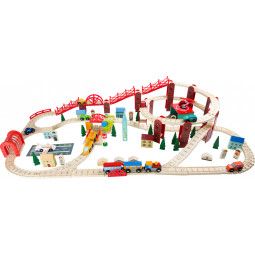 Chemin de fer Ma Ville Small Foot Ikaipaka jeux & jouets Royan