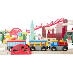 Chemin de fer Ma Ville Small Foot Ikaipaka jeux & jouets Royan