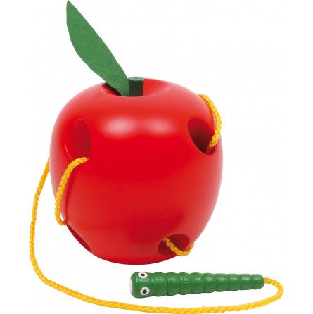 Pomme à enfiler Small Foot Ikaipaka jeux & jouets Royan