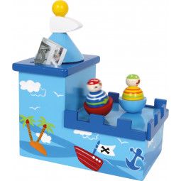 Boîte à musique et tirelire Pirates Small Foot Ikaipaka jeux &