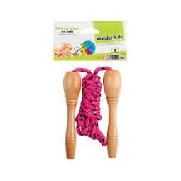 Corde a sauter bois 2m  Ikaipaka jeux & jouets Royan