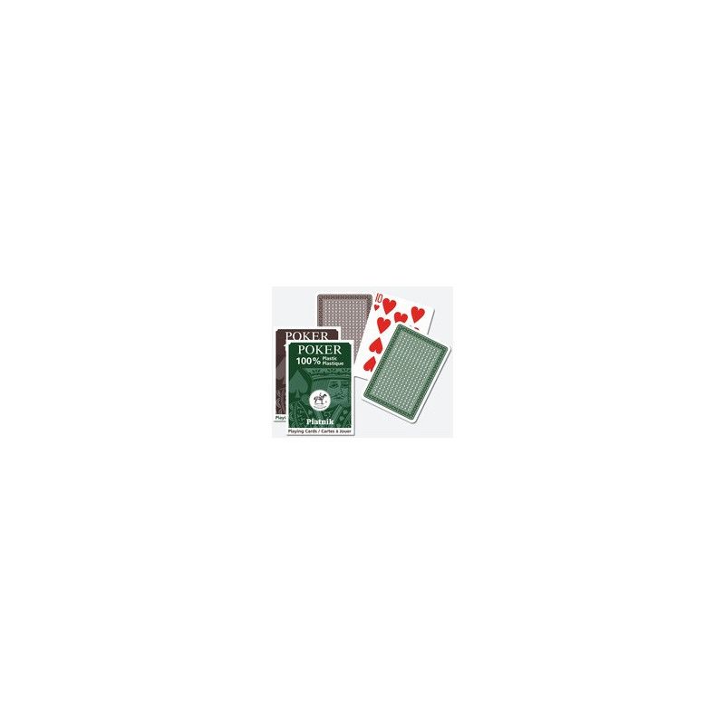 PLASTIC POKER ECONOMY 55 CARTES - IkaIpaka Royan