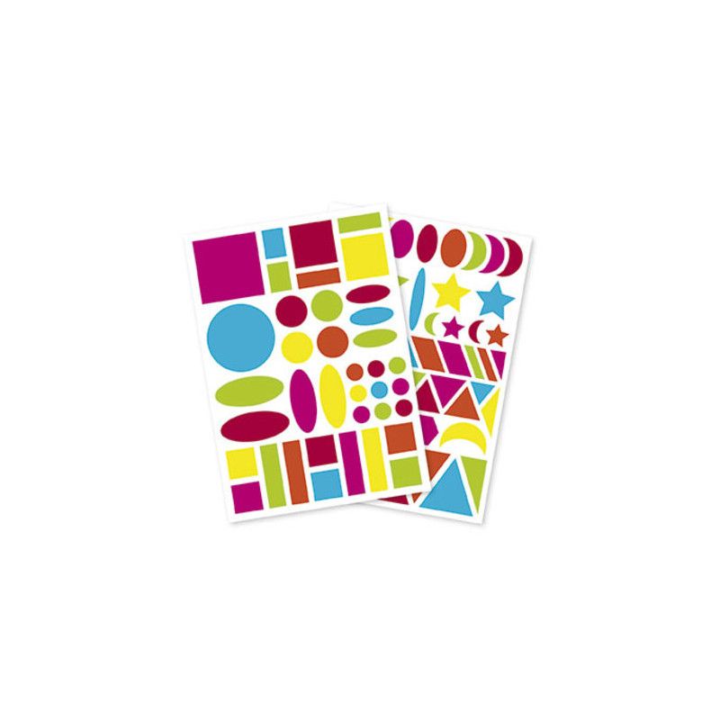 Baby gommettes géométriques  Ikaipaka jeux & jouets Royan